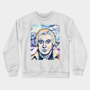 James Watt Portrait | James Watt Artwork 12 Crewneck Sweatshirt